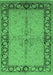 Oriental Emerald Green Traditional Rug, urb519emgrn