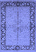 Oriental Blue Traditional Rug, urb519blu