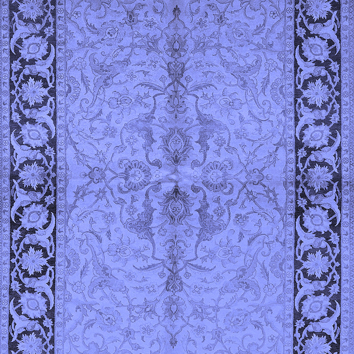 Oriental Blue Traditional Rug, urb519blu