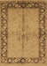 Oriental Brown Traditional Rug, urb519brn