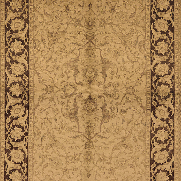 Oriental Brown Traditional Rug, urb519brn