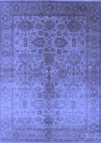 Oriental Blue Traditional Rug, urb520blu