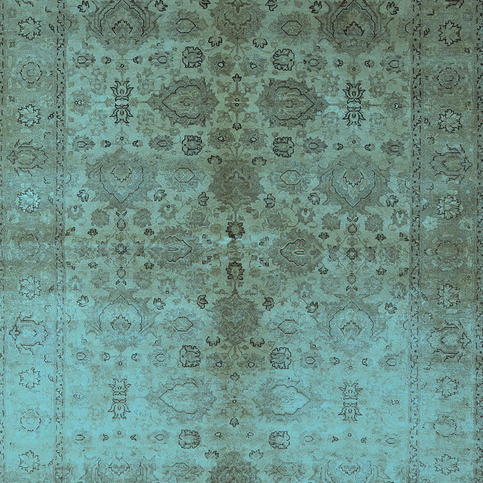 Oriental Light Blue Traditional Rug, urb520lblu