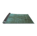 Sideview of Oriental Light Blue Traditional Rug, urb520lblu