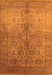Oriental Orange Traditional Rug, urb520org