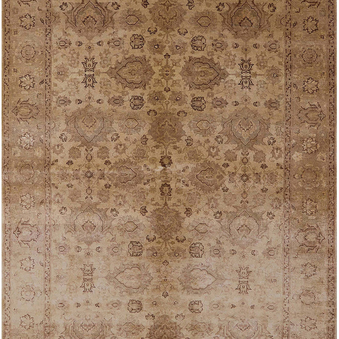 Machine Washable Industrial Modern Light Brown Rug, wshurb520