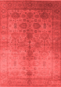 Oriental Red Traditional Rug, urb520red
