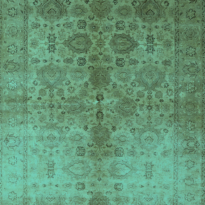 Oriental Turquoise Traditional Rug, urb520turq