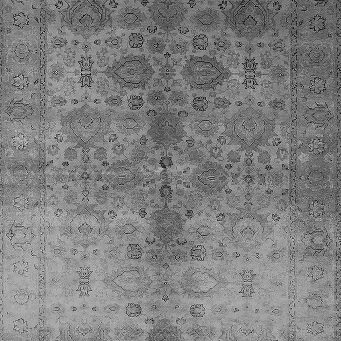 Machine Washable Oriental Gray Traditional Rug, wshurb520gry