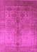 Oriental Pink Traditional Rug, urb520pnk