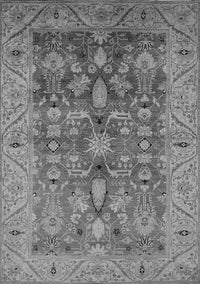 Oriental Gray Traditional Rug, urb521gry