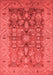 Oriental Red Traditional Area Rugs