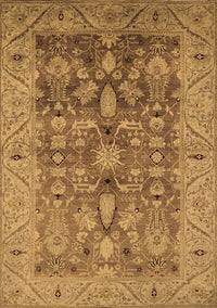 Oriental Brown Traditional Rug, urb521brn