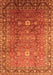 Oriental Orange Traditional Rug, urb522org