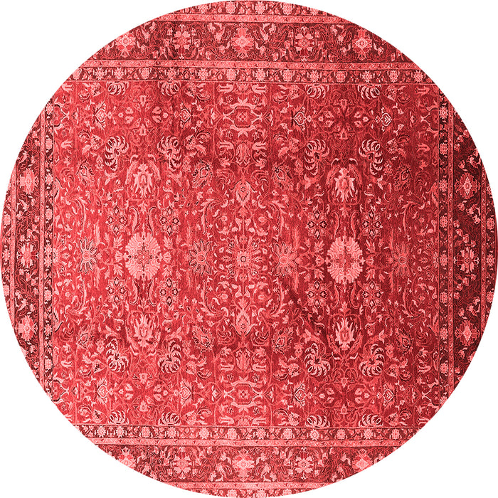 Oriental Red Traditional Rug, urb522red