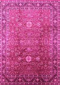 Oriental Pink Traditional Rug, urb522pnk