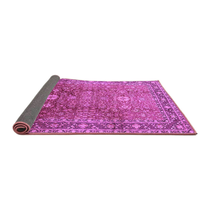 Sideview of Oriental Purple Traditional Rug, urb522pur