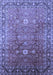 Oriental Blue Traditional Rug, urb522blu