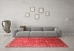 Traditional Red Washable Rugs