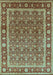 Oriental Light Blue Traditional Rug, urb523lblu