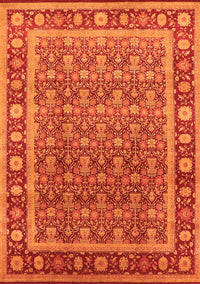 Oriental Orange Traditional Rug, urb523org