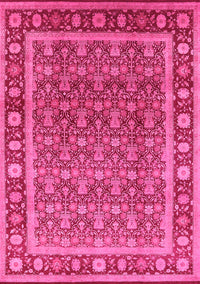 Oriental Pink Traditional Rug, urb523pnk