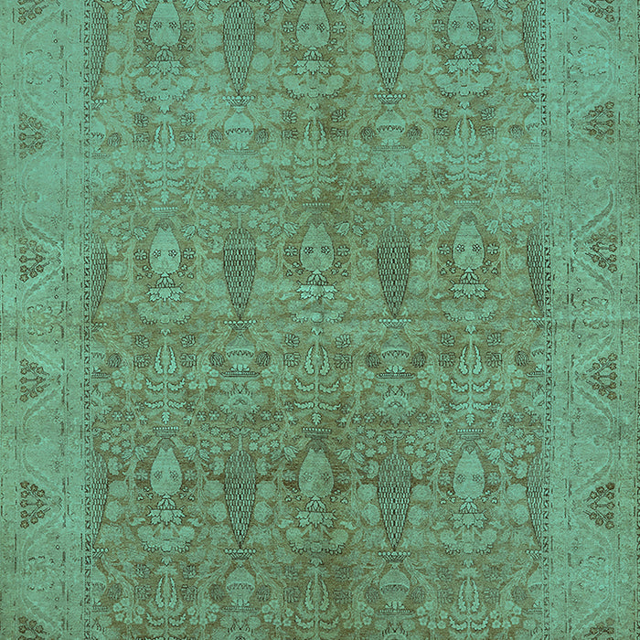 Oriental Turquoise Traditional Rug, urb524turq