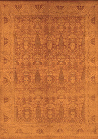 Oriental Orange Traditional Rug, urb524org