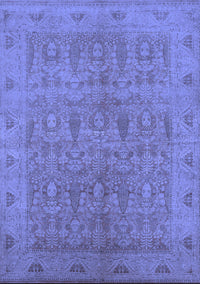 Oriental Blue Traditional Rug, urb524blu