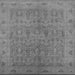 Square Oriental Gray Traditional Rug, urb524gry