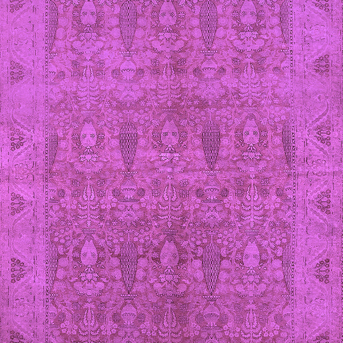 Machine Washable Oriental Purple Traditional Area Rugs, wshurb524pur