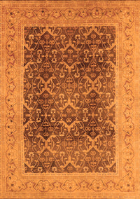 Oriental Orange Traditional Rug, urb525org
