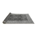 Sideview of Oriental Gray Traditional Rug, urb525gry