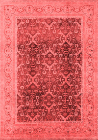 Oriental Red Traditional Rug, urb525red