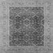Square Oriental Gray Traditional Rug, urb525gry