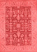 Oriental Red Traditional Area Rugs