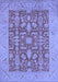 Oriental Blue Traditional Rug, urb526blu