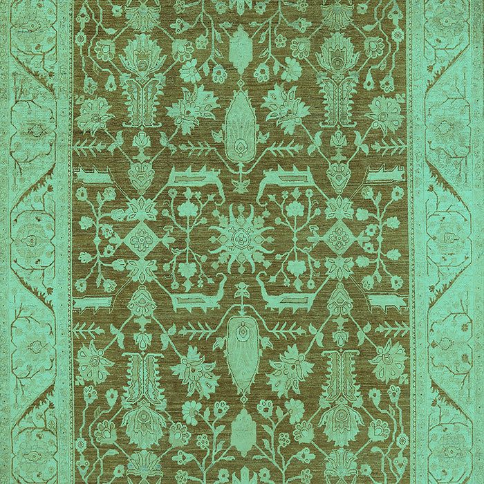Oriental Turquoise Traditional Rug, urb526turq
