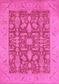 Oriental Pink Traditional Rug, urb526pnk