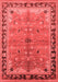 Oriental Red Traditional Area Rugs