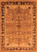 Machine Washable Oriental Orange Traditional Area Rugs, wshurb527org