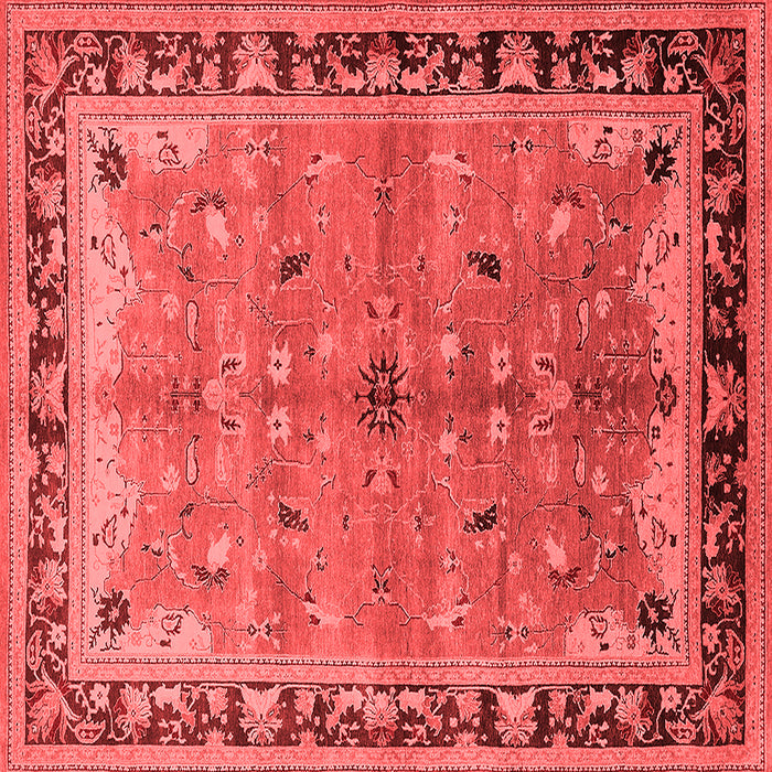 Oriental Red Traditional Rug, urb527red