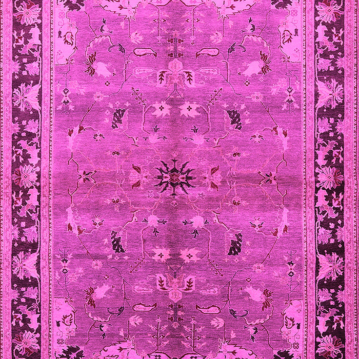 Oriental Pink Traditional Rug, urb527pnk