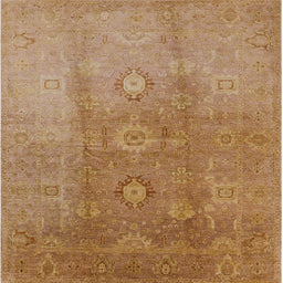 Square Machine Washable Industrial Modern Brown Sand Brown Rug, wshurb528
