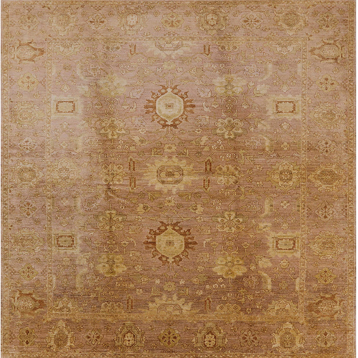 Square Machine Washable Industrial Modern Brown Sand Brown Rug, wshurb528