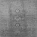 Square Oriental Gray Traditional Rug, urb528gry