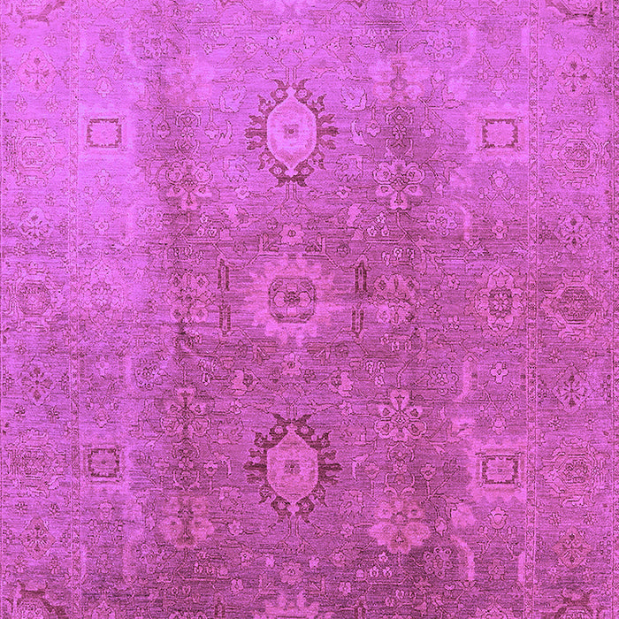 Machine Washable Oriental Purple Traditional Area Rugs, wshurb528pur