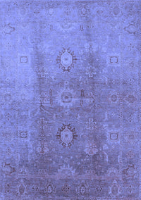 Oriental Blue Traditional Rug, urb528blu