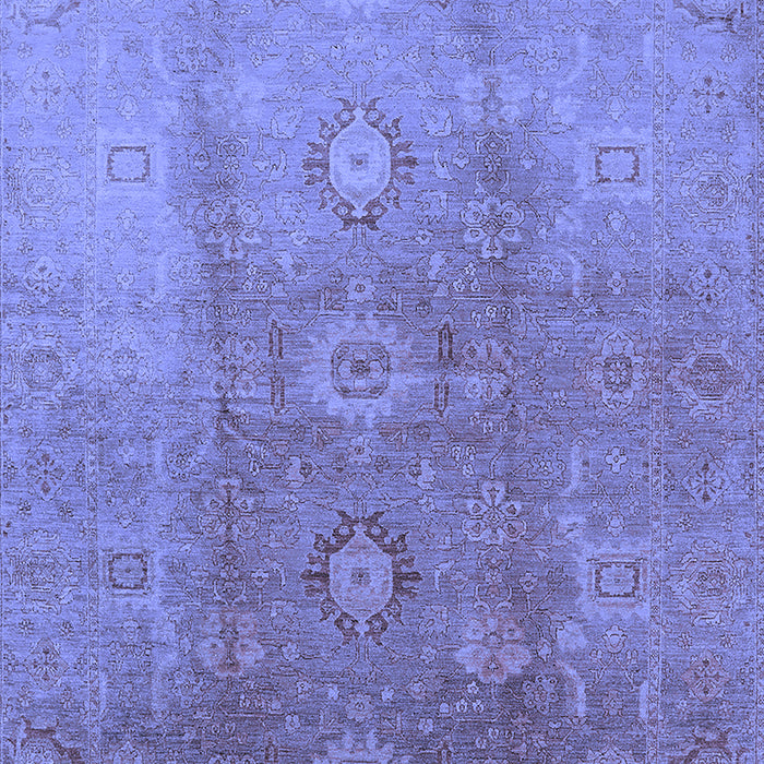 Oriental Blue Traditional Rug, urb528blu