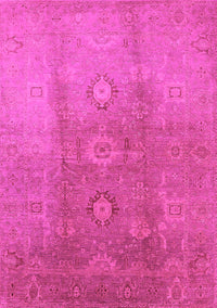 Oriental Pink Traditional Rug, urb528pnk